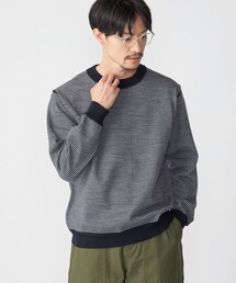 SHIPS | SHIPS:〈洗濯可能〉12GG ケアフリー クルーネック ボーダー ニット(ニット/セーター)