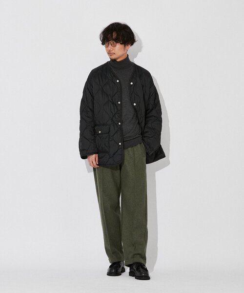 EDIFICE（エディフィス）の「キルティング  ライナー オーバーサイズ ブルゾン（ブルゾン・メンズ・ブラック/カーキ/ネイビー/レッド・SMALL/MEDIUM/LARGE）」の18枚目の写真