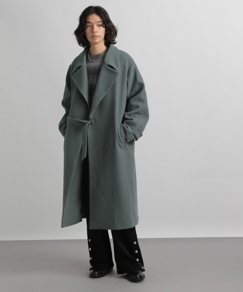 HARE（ハレ）の「グラデボーダーニット(HARE)（ニット/セーター・メンズ・ブルー系その他/ブラック系その他・FREE）」の15枚目の写真