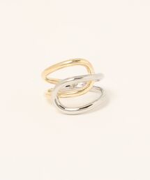 BI-COLOR LAYERED RING