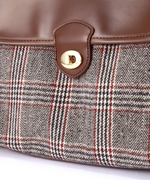 N.(N. Natural Beauty Basic)(エヌエヌナチュラルビューティーベーシック)の「クラシカルコンビショルダーバッグ(トートバッグ・レディース・ブラック系その他/ブラウン系その他・フリ-)」の19枚目の写真