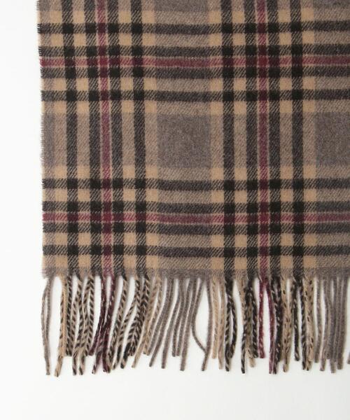 green label relaxing（グリーンレーベルリラクシング）の「【別注】＜b.i.g×green label relaxing＞マフラー（マフラー・メンズ・ベージュ/その他1/ロイヤルブルー・FREE）」の7枚目の写真