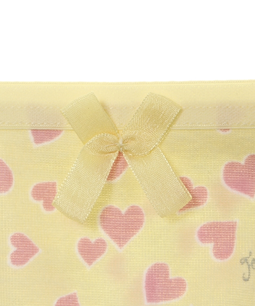 COOKIE fortune LOVE(クッキーフォーチュンラブ)の「ハート柄 スタンダードショーツ(ショーツ・レディース・クリーム/ホワイト/ブラック・MEDIUM/LARGE)」の9枚目の写真