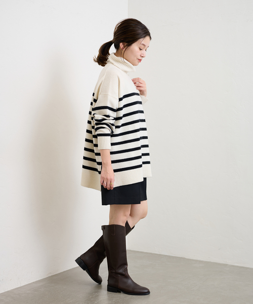 JOURNAL STANDARD(ジャーナルスタンダード)の「スラックスハーフパンツ(その他パンツ・レディース・ブラック/ダークブルー・36/38)」の3枚目の写真