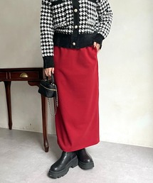起毛ナロースカート