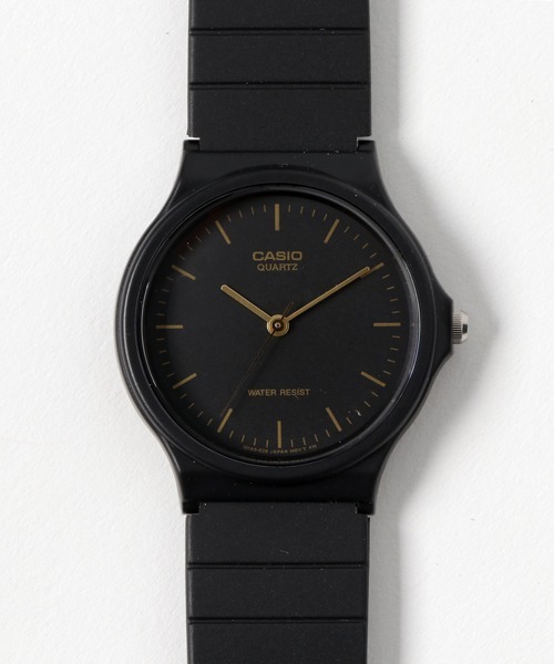CASIO カシオ / スタンダード アナログクォーツ ラウンドフェイス腕時計 日常生活防水 /// MQ-24（アナログ腕時計）｜CASIO（カシオ）