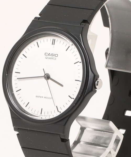 CASIO(カシオ)の「CASIO カシオ/ スタンダード アナログクォーツ ラウンドフェイス腕時計 日常生活防水 //// MQ-24(アナログ腕時計・メンズ・ブラック系その他2/ブラック×シルバー/ブラック系その他6/ブラック系その他5/ブラック×ブラック/ブラック/ブラック系その他3/ブラック×ゴールド/ブラック×ホワイト/ブラック系その他/ブラック系その他4・FREE)」の16枚目の写真