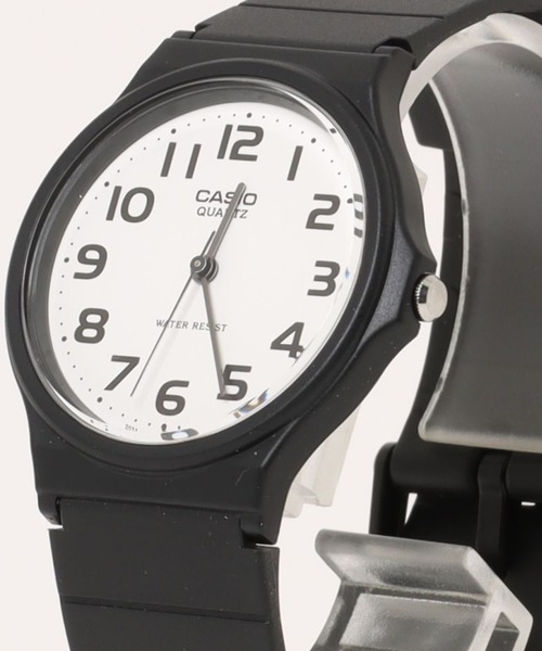 CASIO(カシオ)の「CASIO カシオ/ スタンダード アナログクォーツ ラウンドフェイス腕時計 日常生活防水 //// MQ-24(アナログ腕時計・メンズ・ブラック系その他2/ブラック×シルバー/ブラック系その他6/ブラック系その他5/ブラック×ブラック/ブラック/ブラック系その他3/ブラック×ゴールド/ブラック×ホワイト/ブラック系その他/ブラック系その他4・FREE)」の18枚目の写真