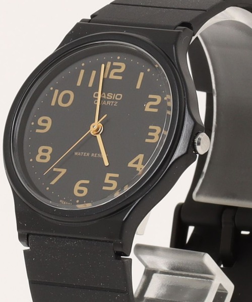 CASIO(カシオ)の「CASIO カシオ/ スタンダード アナログクォーツ ラウンドフェイス腕時計 日常生活防水 //// MQ-24(アナログ腕時計・メンズ・ブラック系その他2/ブラック×シルバー/ブラック系その他6/ブラック系その他5/ブラック×ブラック/ブラック/ブラック系その他3/ブラック×ゴールド/ブラック×ホワイト/ブラック系その他/ブラック系その他4・FREE)」の17枚目の写真