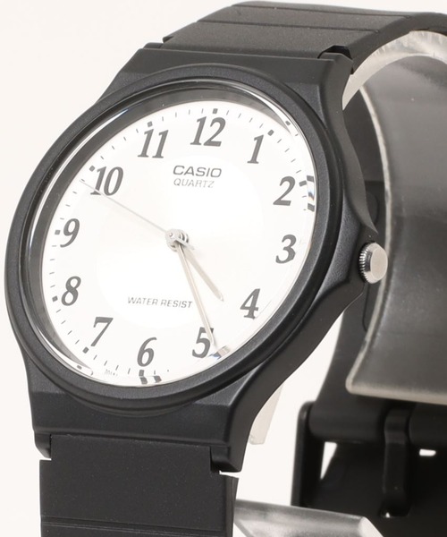 CASIO(カシオ)の「CASIO カシオ/ スタンダード アナログクォーツ ラウンドフェイス腕時計 日常生活防水 //// MQ-24(アナログ腕時計・メンズ・ブラック系その他2/ブラック×シルバー/ブラック系その他6/ブラック系その他5/ブラック×ブラック/ブラック/ブラック系その他3/ブラック×ゴールド/ブラック×ホワイト/ブラック系その他/ブラック系その他4・FREE)」の14枚目の写真