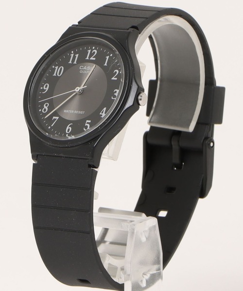 CASIO(カシオ)の「CASIO カシオ/ スタンダード アナログクォーツ ラウンドフェイス腕時計 日常生活防水 //// MQ-24(アナログ腕時計・メンズ・ブラック系その他2/ブラック×シルバー/ブラック系その他6/ブラック系その他5/ブラック×ブラック/ブラック/ブラック系その他3/ブラック×ゴールド/ブラック×ホワイト/ブラック系その他/ブラック系その他4・FREE)」の22枚目の写真
