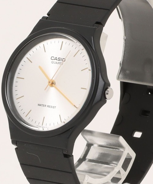 CASIO(カシオ)の「CASIO カシオ/ スタンダード アナログクォーツ ラウンドフェイス腕時計 日常生活防水 //// MQ-24(アナログ腕時計・メンズ・ブラック系その他2/ブラック×シルバー/ブラック系その他6/ブラック系その他5/ブラック×ブラック/ブラック/ブラック系その他3/ブラック×ゴールド/ブラック×ホワイト/ブラック系その他/ブラック系その他4・FREE)」の12枚目の写真