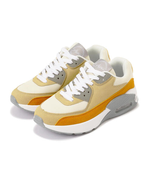 AVIREX(アヴィレックス)の「≪直営店限定≫MULTI COLOR SNEACKER/ マルチカラー スニーカー(スニーカー・レディース・ベージュ/ブラック・23.5/24.5)」の4枚目の写真