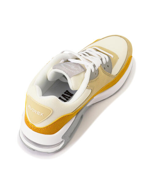 AVIREX(アヴィレックス)の「≪直営店限定≫MULTI COLOR SNEACKER/ マルチカラー スニーカー(スニーカー・レディース・ベージュ/ブラック・23.5/24.5)」の5枚目の写真