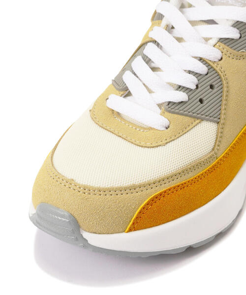 AVIREX(アヴィレックス)の「≪直営店限定≫MULTI COLOR SNEACKER/ マルチカラー スニーカー(スニーカー・レディース・ベージュ/ブラック・23.5/24.5)」の6枚目の写真