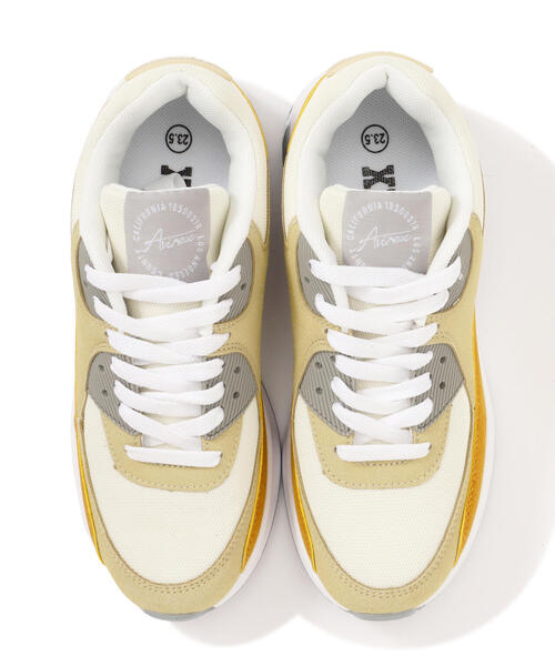 AVIREX(アヴィレックス)の「≪直営店限定≫MULTI COLOR SNEACKER/ マルチカラー スニーカー(スニーカー・レディース・ベージュ/ブラック・23.5/24.5)」の11枚目の写真