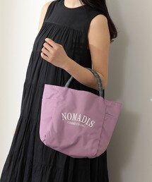 NOMADIS × Demi-Luxe BEAMS / 別注 SAC2 Petit リバーシブル ロゴトートバッグ