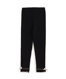 ◆【110-140cm】リブメロウ10分丈レギンス