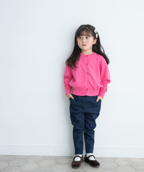 URBAN RESEARCH DOORS(アーバンリサーチドアーズ)の「デニムスリムイージーパンツ(KIDS)(デニムパンツ・キッズ・インディゴブルー/グレー・105/120/135)」の14枚目の写真