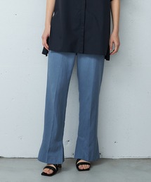 OUTERSUNSET | hem slit flared pants(スラックス)