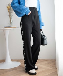 WEGO | WEGO/メロウラインフレアパンツ(スラックス)