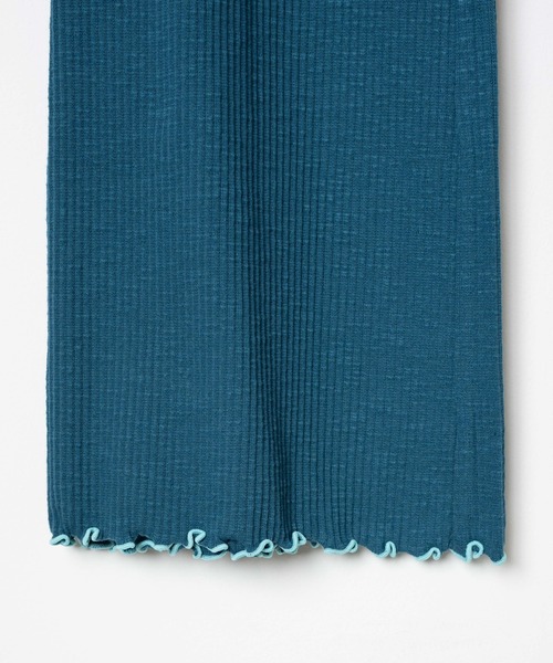 WEGO（ウィゴー）の「WEGO/メロウラインフレアパンツ（スラックス・レディース・ブラック/ブルー・FREE）」の22枚目の写真