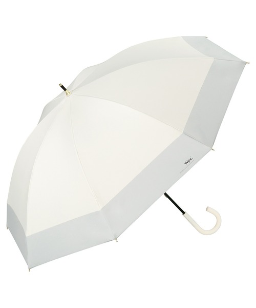 Wpc.（ダブリュピーシー）の「★遮光切り継ぎロング 日傘 長傘 Wpc.（長傘・レディース・ピンク/ネイビー/ベージュ/ラベンダー/ブラウン/ライトグレー/ピンク系その他/ブラック×ホワイト/グレー×ホワイト・FREE）」の4枚目の写真