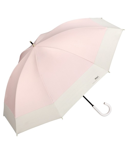 Wpc.（ダブリュピーシー）の「★遮光切り継ぎロング 日傘 長傘 Wpc.（長傘・レディース・ピンク/ネイビー/ベージュ/ラベンダー/ブラウン/ライトグレー/ピンク系その他/ブラック×ホワイト/グレー×ホワイト・FREE）」の8枚目の写真