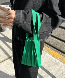 CAPRICIEUX LE'MAGE | プリーツニットバッグ(ハンドバッグ)