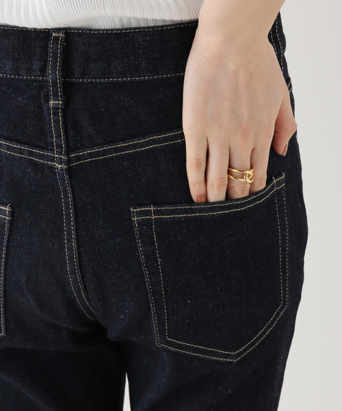 FRAMeWORK（フレームワーク）の「クロップドデニム（デニムパンツ・レディース・ホワイト/ネイビー/ブラック・36/40/38）」の14枚目の写真