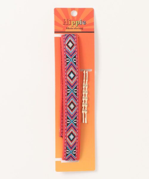 チャイハネ（チャイハネ）の「【チャイハネ】スクエアッドセットストリング（その他ヘアアクセサリー・レディース・ブルー/ピンク・FREE）」の2枚目の写真