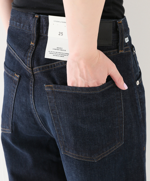 IENA(イエナ)の「【Citizens of humanity】AYLA BAGGY IN BANDIT デニムパンツ(デニムパンツ・レディース・ネイビー・25/24/26)」の8枚目の写真