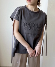 エンボスロゴドロストTシャツ