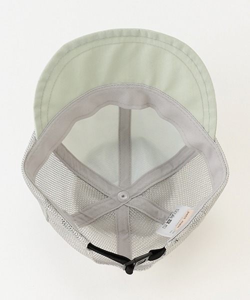 petit main(プティマイン)の「ロゴメッシュキャップ(キャップ・キッズ・サックスブルー/オレンジ/ライトグリーン/ライトピンク/ライトベージュ・52cm/50cm/54cm)」の9枚目の写真