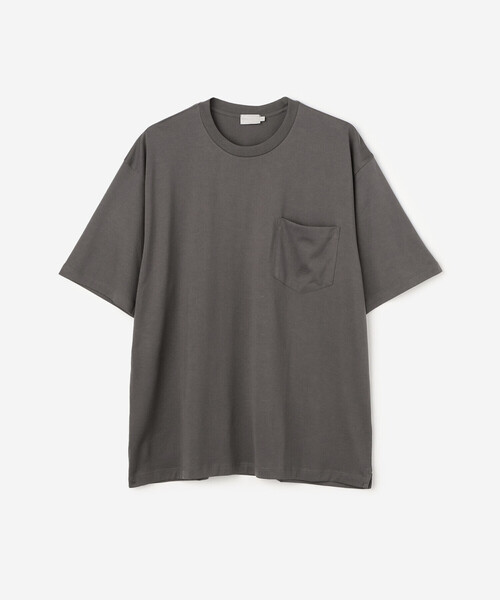 handvaerk（ハンドバーク）の「handvaerk | 60/2 クルーネックポケットビッグTシャツ SOLID MEN（Tシャツ/カットソー・メンズ・ネイビー/ダークグレー/ライトブルー/ライトグレー/ホワイト/ベージュ/オリーブ/ブラック・L/S/M）」の9枚目の写真