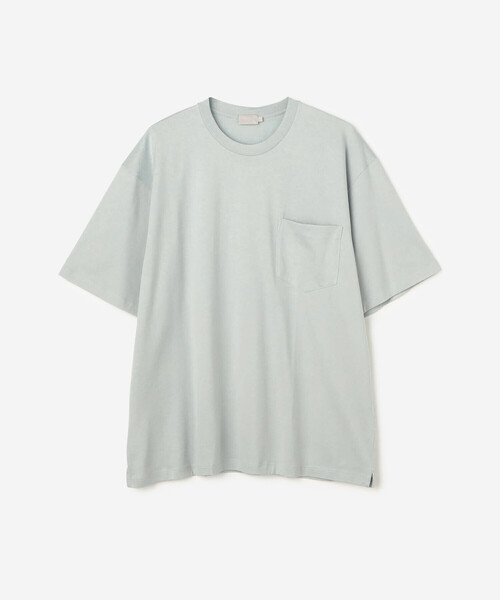 handvaerk（ハンドバーク）の「handvaerk | 60/2 クルーネックポケットビッグTシャツ SOLID MEN（Tシャツ/カットソー・メンズ・ネイビー/ダークグレー/ライトブルー/ライトグレー/ホワイト/ベージュ/オリーブ/ブラック・L/S/M）」の18枚目の写真