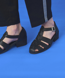 【新品⭐︎未使用】ジャランスリワヤ26.5グルカサンダル UK8 98819 JALAN SRIWIJAYA サンダル Jalan Sriwijaya/98819/CALF/BLACK