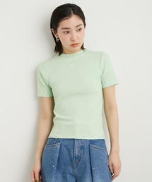 ハイネックエンプロイダリロゴT