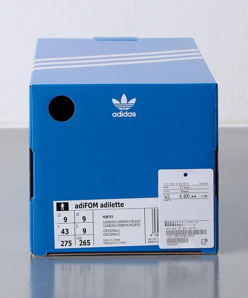 adidas(アディダス)の「【国内EXCLUSIVE】<adidas>adiFOM adilette/サンダル(サンダル・メンズ・ブラック・26.5cm/25.5cm/28.5cm/30.5cm/24.5cm/27.5cm/29.5cm)」の3枚目の写真