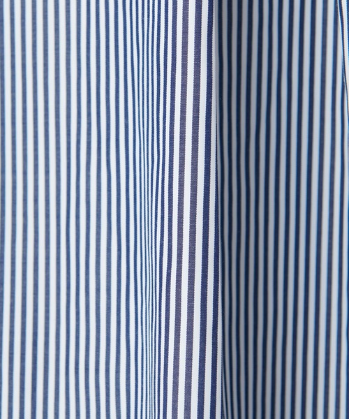 natural couture（ナチュラルクチュール）の「BIGボータイシャツブラウス（シャツ/ブラウス・レディース・オフホワイト/サックスブルー/ストライプ・FREE）」の14枚目の写真