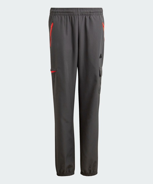 adidas（アディダス）の「シティエスケープ カジュアル ウーブン カーゴポケットパンツ / アディダス adidas（カーゴパンツ・キッズ・グレー・140/160/130/150）」の4枚目の写真