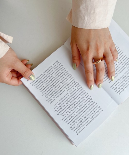 CLEA（クレア）の「メタルMIX 透明クリアリング（リング・レディース・ブラウン/シルバー/ゴールド・FREE）」の7枚目の写真