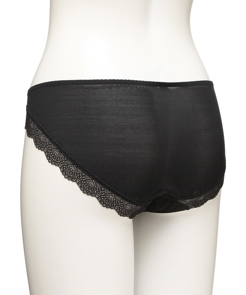 Chut！ INTIMATES（シュットインティメイツ）の「プッシュアップブラ ビキニショーツ (C379)（ショーツ・レディース・ブラック/ブルーグレー・M/L）」の8枚目の写真