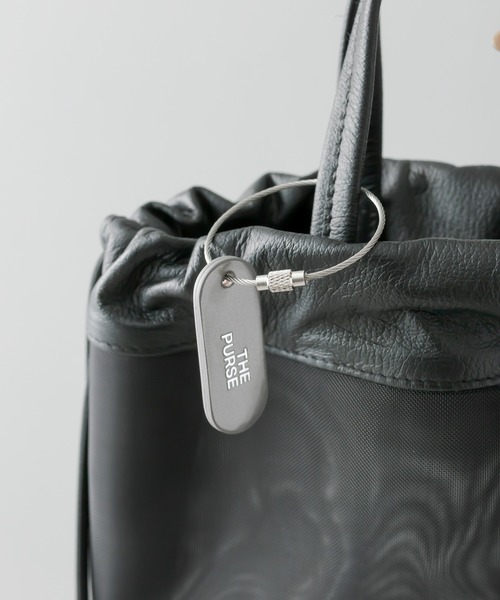 THE PURSE（ザパース  ）の「【THE PURSE(ザ・パース）】TULLE KNAPSACKナップサック（バックパック/リュック・レディース・ブラック/シルバー・FREE）」の11枚目の写真