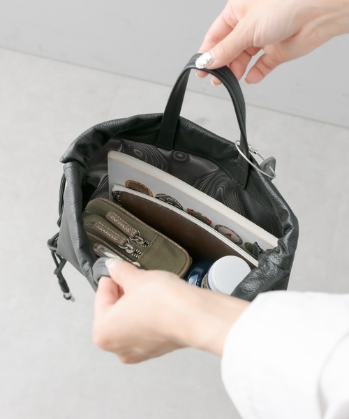 THE PURSE（ザパース  ）の「【THE PURSE(ザ・パース）】TULLE KNAPSACKナップサック（バックパック/リュック・レディース・ブラック/シルバー・FREE）」の12枚目の写真