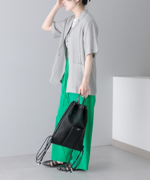 THE PURSE（ザパース  ）の「【THE PURSE(ザ・パース）】TULLE KNAPSACKナップサック（バックパック/リュック・レディース・ブラック/シルバー・FREE）」の15枚目の写真