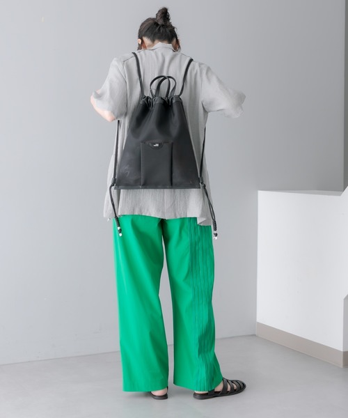 THE PURSE（ザパース  ）の「【THE PURSE(ザ・パース）】TULLE KNAPSACKナップサック（バックパック/リュック・レディース・ブラック/シルバー・FREE）」の19枚目の写真