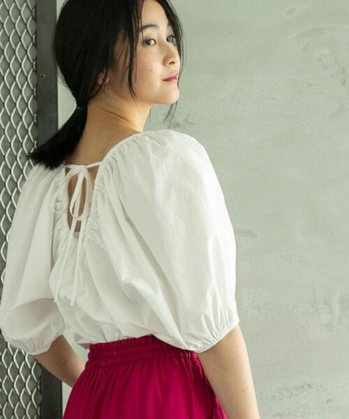 【美品】ENFOLD エンフォルド　スクエアフレンチシャツ　ブラウス　ブラック 美品】ENFOLD エンフォルド スクエアフレンチシャツ ブラウス ブラック