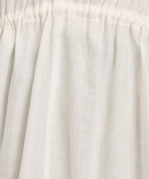 SHOO・LA・RUE（シューラルー）の「◆【ゆるっと着映える】ウエストシャーリングブラウス（シャツ/ブラウス・レディース・カーキ/ブラック/オフホワイト・00）」の22枚目の写真