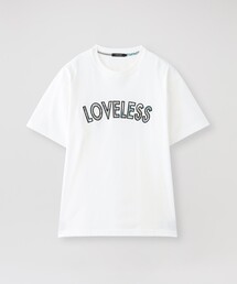 LOVELESS | ペイズリープリントジャカードロゴ Tシャツ(Tシャツ/カットソー)
